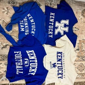 Cropped university of kentucky shirts